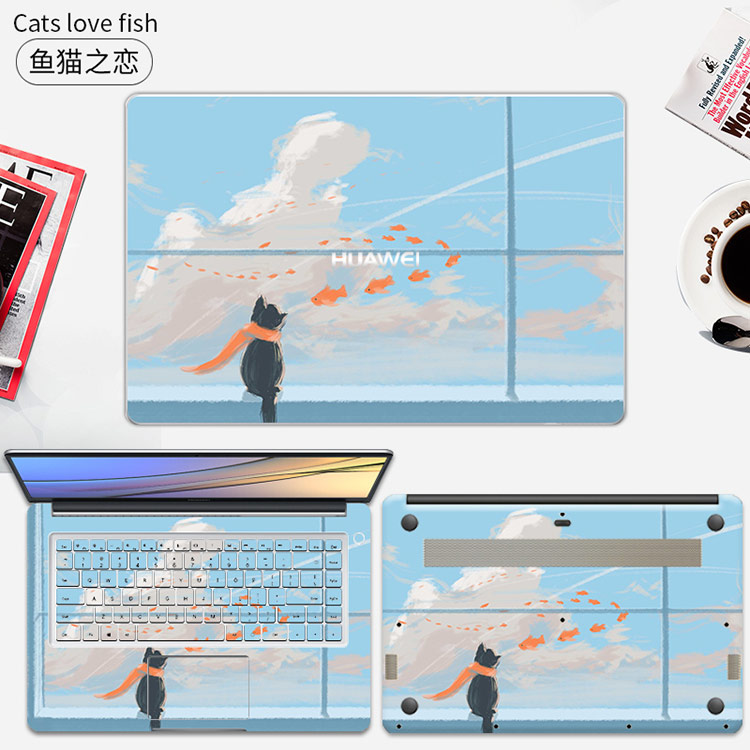 Huawei vinh quang Magicbook Ruilong phiên bản 14 inch đầy đủ bộ sticker matebook13 laptop x pro13.9 shell d bảo vệ e phim 15.6 inch phụ kiện sticker cơ thể bảo vệ bìa - Phụ kiện máy tính xách tay túi đựng laptop dell 15.6 inch