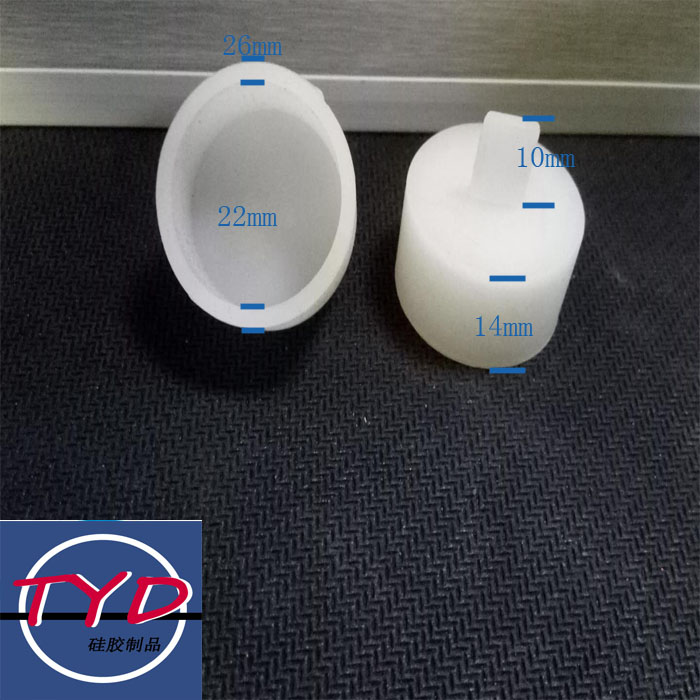 High temperature silicone plug spray plating screw thread bolt thread protective gel silicone casing