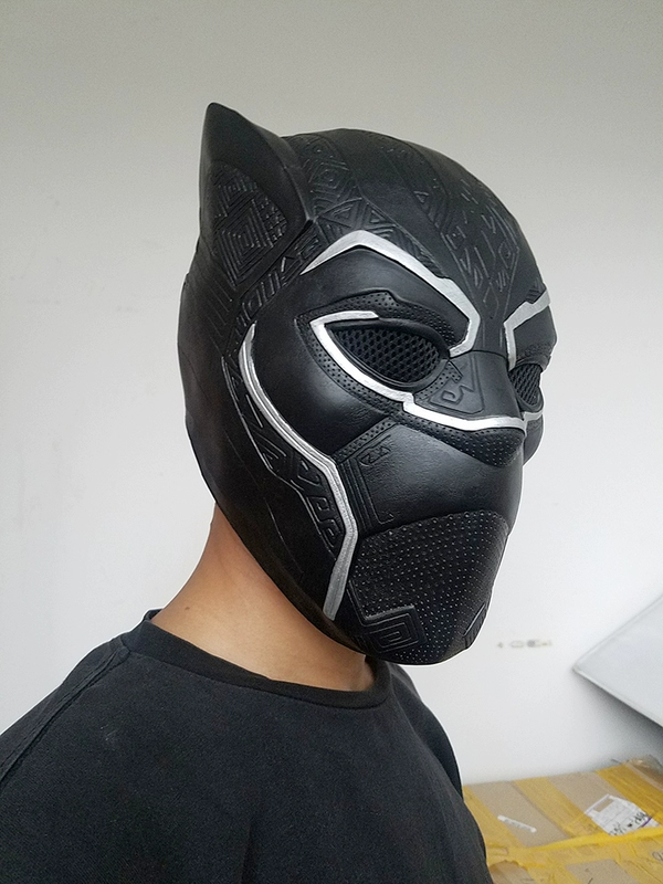 cosplay khiêu dâm Black Panther Mặt nạ Mũ Đội đầu Siêu anh hùng Mũ Cosplay Mũ bảo hiểm Đảng Phát sóng trực tiếp Internet Người nổi tiếng Hài hước Hài hước cosplay khiêu dâm