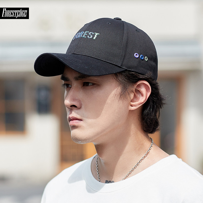Shade Han Man Han Edition of Huoxin Tide Brand Spring and Summer New Hip Hop Baseball Cap Shade Sun-proof Large Duck Tongue Cap