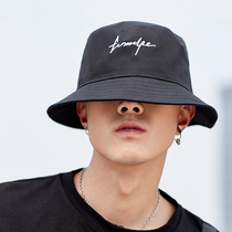 Spring and summer fisherman hat mens Korean version of the wild tide shade sunscreen hat Street Japanese basin hat Casual hip-hop students