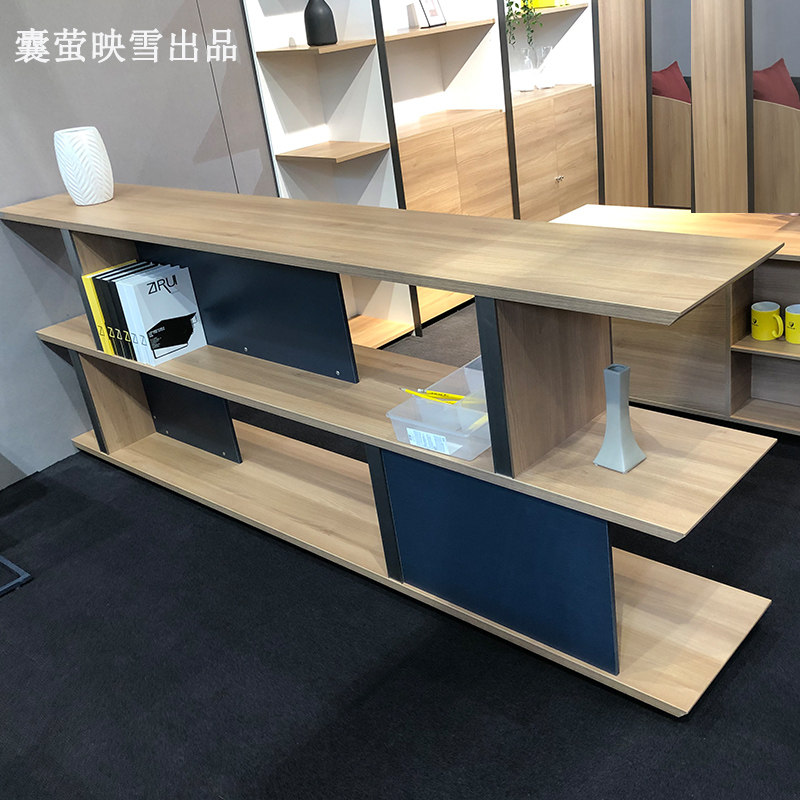 Office filing cabinet wooden display cabinet floor-to-ceiling decorative cabinet modern simple living room cabinet office cabinet display shelf low cabinet