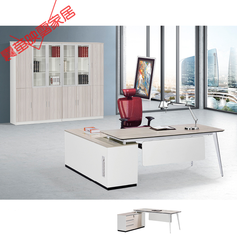 Shanghai office furniture owner table big class desk brief modern manager owner table big class desk desk desk head desk