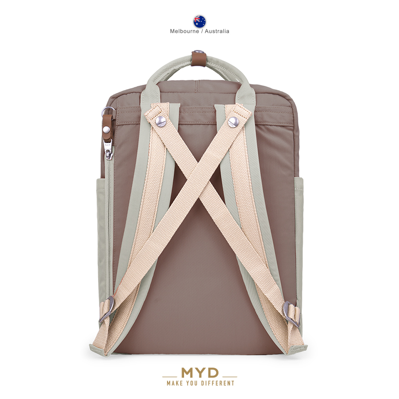 MYD backpack female schoolbag Korean middle school student junior high school student Senior high school college student ins wind shoulder bag computer backpack male
