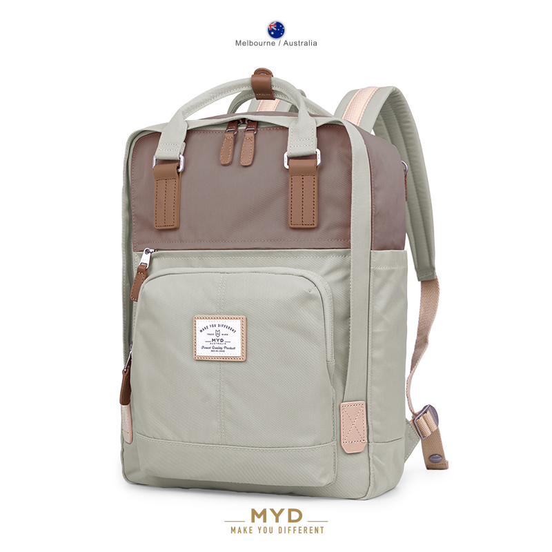 MYD backpack female schoolbag Korean middle school student junior high school student Senior high school college student ins wind shoulder bag computer backpack male
