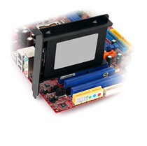  PCI Card Slot Hard Disk Rack Notebook Machinery Solid State Case Rear Gear Plate Bracket Plastic