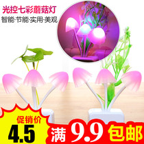 Dream Mushroom Light LED light control light induction light feeding lamp socket type night light
