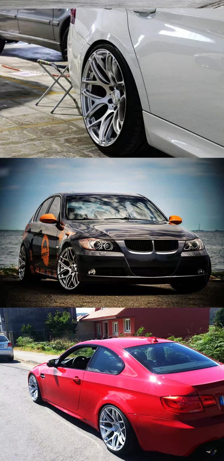 ISPIRI mới niêm yết xe sửa đổi bánh xe 18/19 inch trước và sau với Audi a4l Rui Zhisi Platinum Core BMW - Rim mâm xe ô tô inox