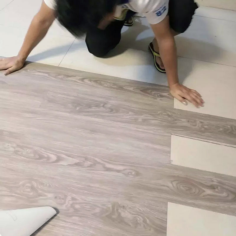 5 squared-floor applid pvc self-adhesive ground plate leather thickened abrasion resistant waterproof floor brick sticker cement floor applid for home