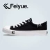 Giày vải cơ bản Thượng Hải Feiyue mùa xuân mới thấp nam và nữ mẫu đôi giày lưu hóa cổ điển 515 giày thể thao giá rẻ Plimsolls