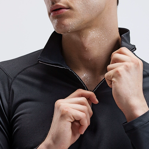 HOTSUIT Тонкий быстросохнущий лонгслив, приятная телу спортивная форма для спортзала, впитывает пот и запах, для бега