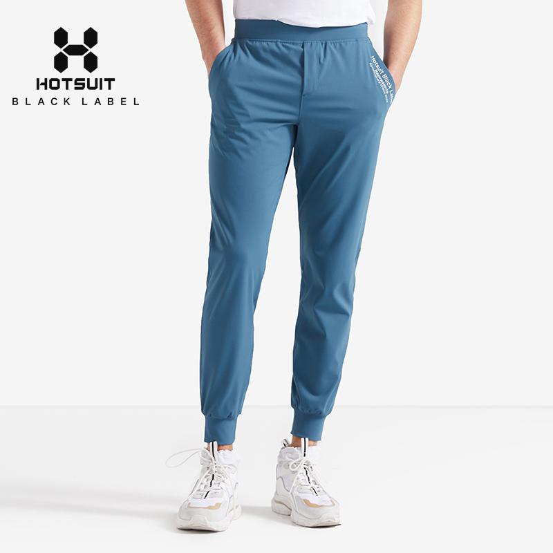HOTSUIT sports pants for men's spring and autumn with small foot close-up quick dry pants fitness pants loose and casual bungles and pant pants