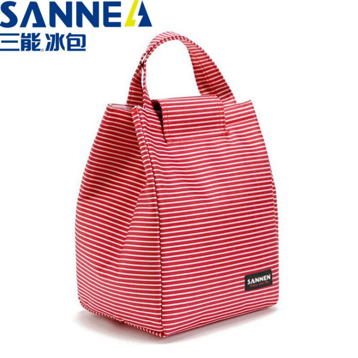 Japan-style Insulated Bag Aluminum Foil Thicken box with handbag large number Large-capacity lunch bag Inches bag hand carry