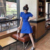 Sweet fairy super fairy forest princess trendy womens summer new French niche western style Hepburn dress vitality