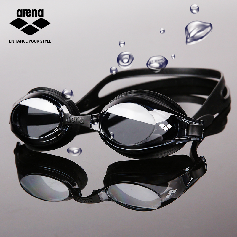 arrena swimming goggles waterproof and anti-fog HD men and women Full view Japanese Arena professional race speed adult swimming glasses