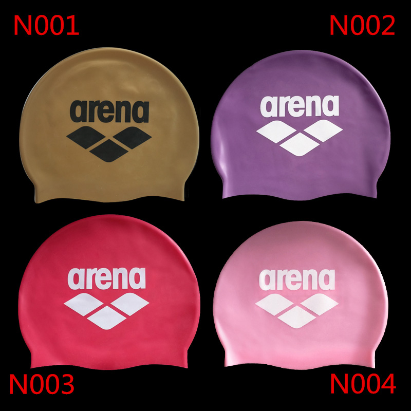 Mũ bơi Arena silicone thi đấu quốc tế Mũ bơi chuyên nghiệp 2018 giá giả mới 	mua mũ bơi rẻ	