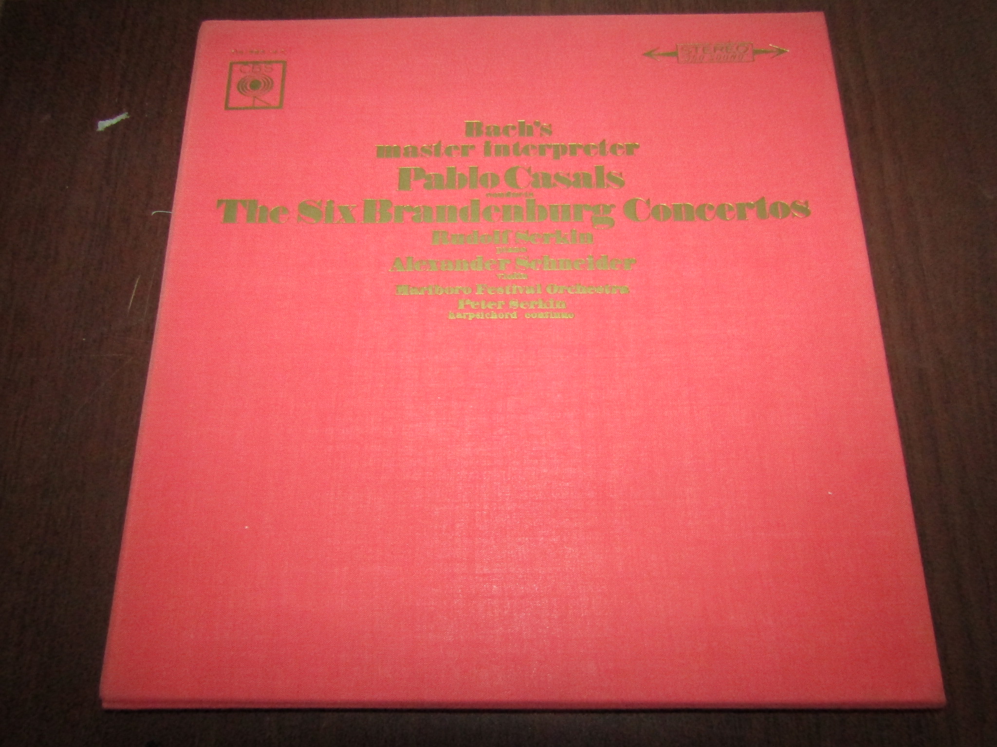 Bach MASTER IN TERPRETER CASARS 2LP R PLATE BLACK 127