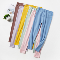 Pregnant women leggings winter velvet thickened double-sided De Velvet incognito warm pants large size fashion abdominal third trimester autumn pants