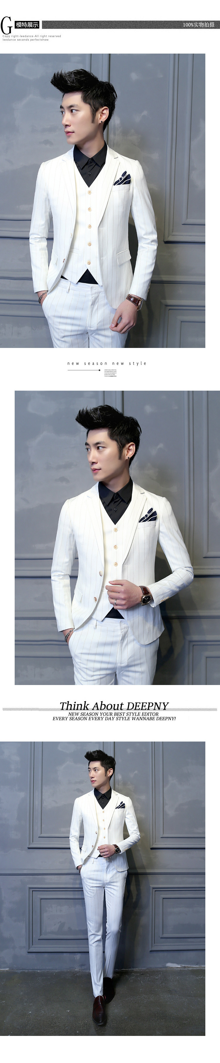 Costume homme en polyester pour Quatre saisons - Ref 1578882 Image 12