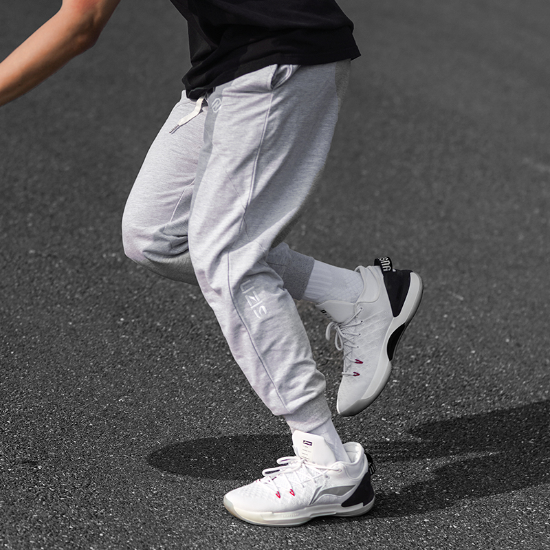 UZIS sweatpants men loose leggings fall winter pants socks sweatpants knit casual basketball training pants