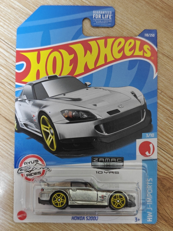 Hot Wheels 2022 Zamac, Honda S2000