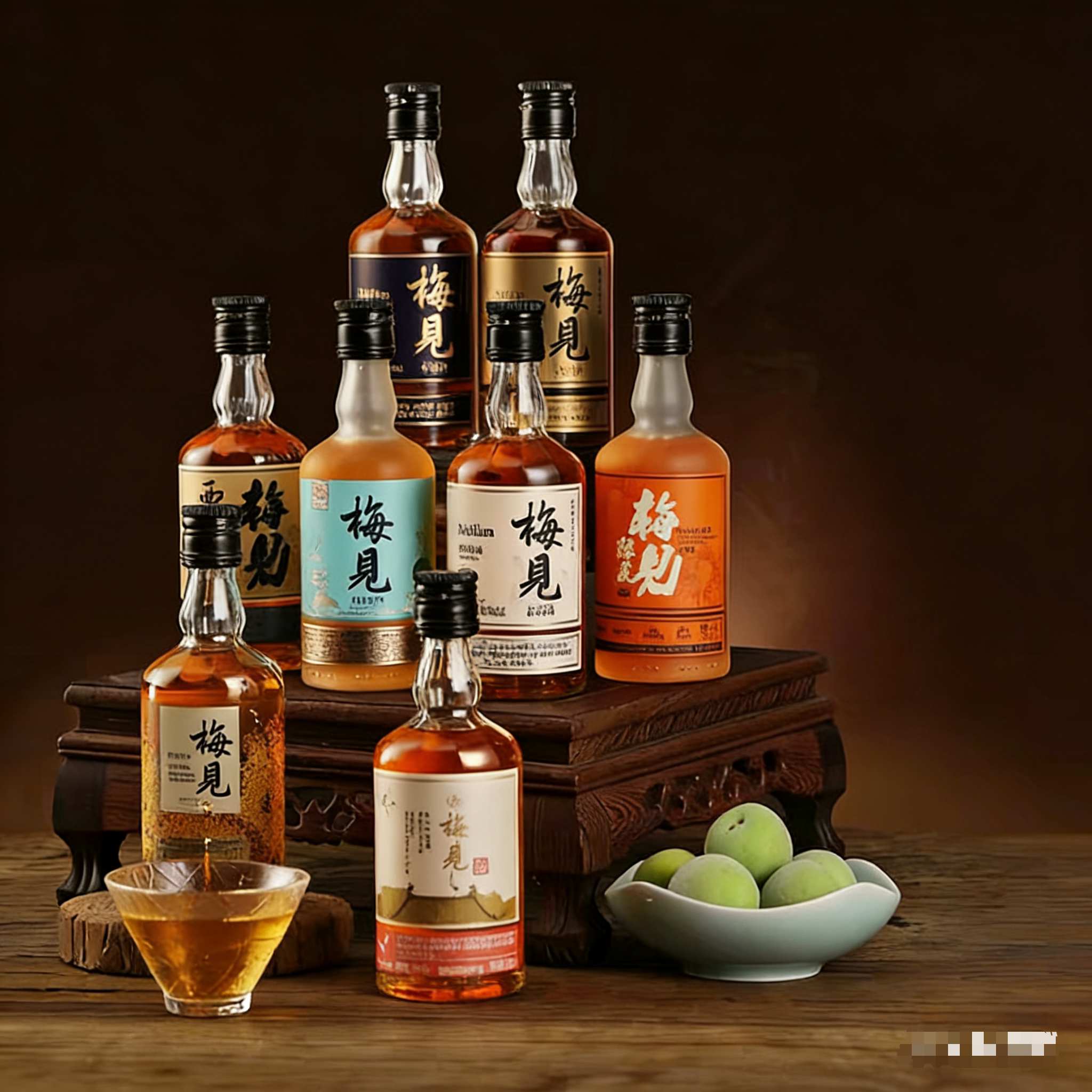 【小瓶尝鲜】梅见多口味青梅酒12度150ml小瓶装低度风味微醺果酒