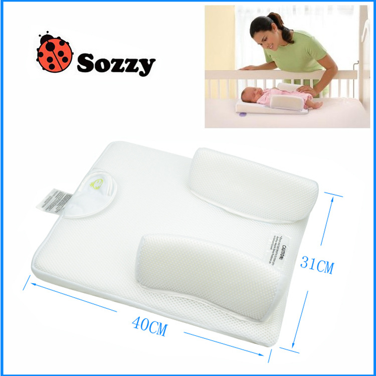 Genuine SOZZY baby sleeping cushion sleeping pillow anti-turning anti-spitting milk pillow bed midbed