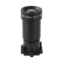 Black light fusion F0 9F1 0 black light lens superstar light full color lens 8mm monitoring equipment