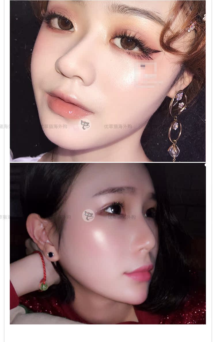 Youfei mèo Mỹ Milani khoáng chất phấn má hồng trang điểm sửa chữa năng lực phấn phủ bóng cao 02 05 08 12 má hồng innisfree