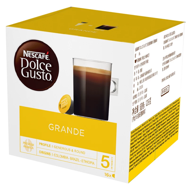 Nestlé/Starbucks Domo Cool Capsule Capsule Dolce Gusto Cabcino American Sites Optional