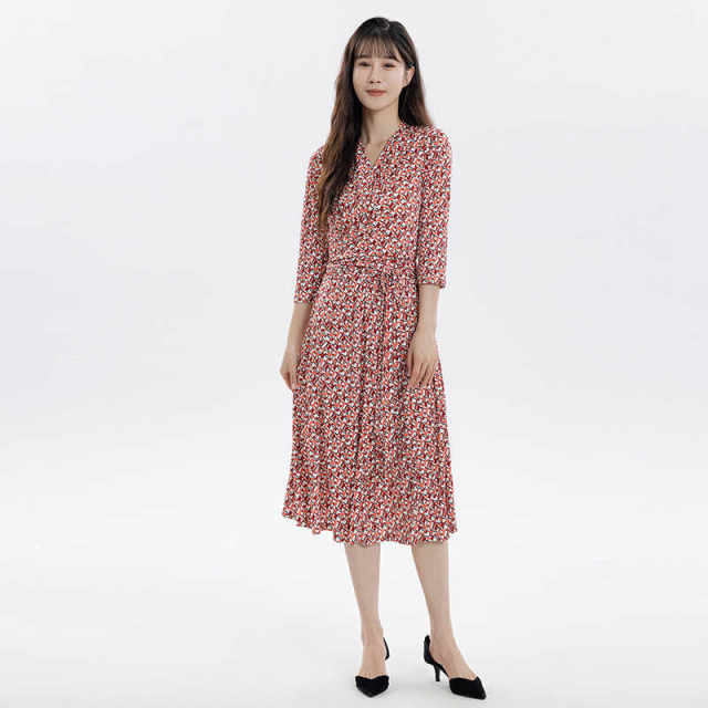 Summer style one-piece V-neck high-end dress