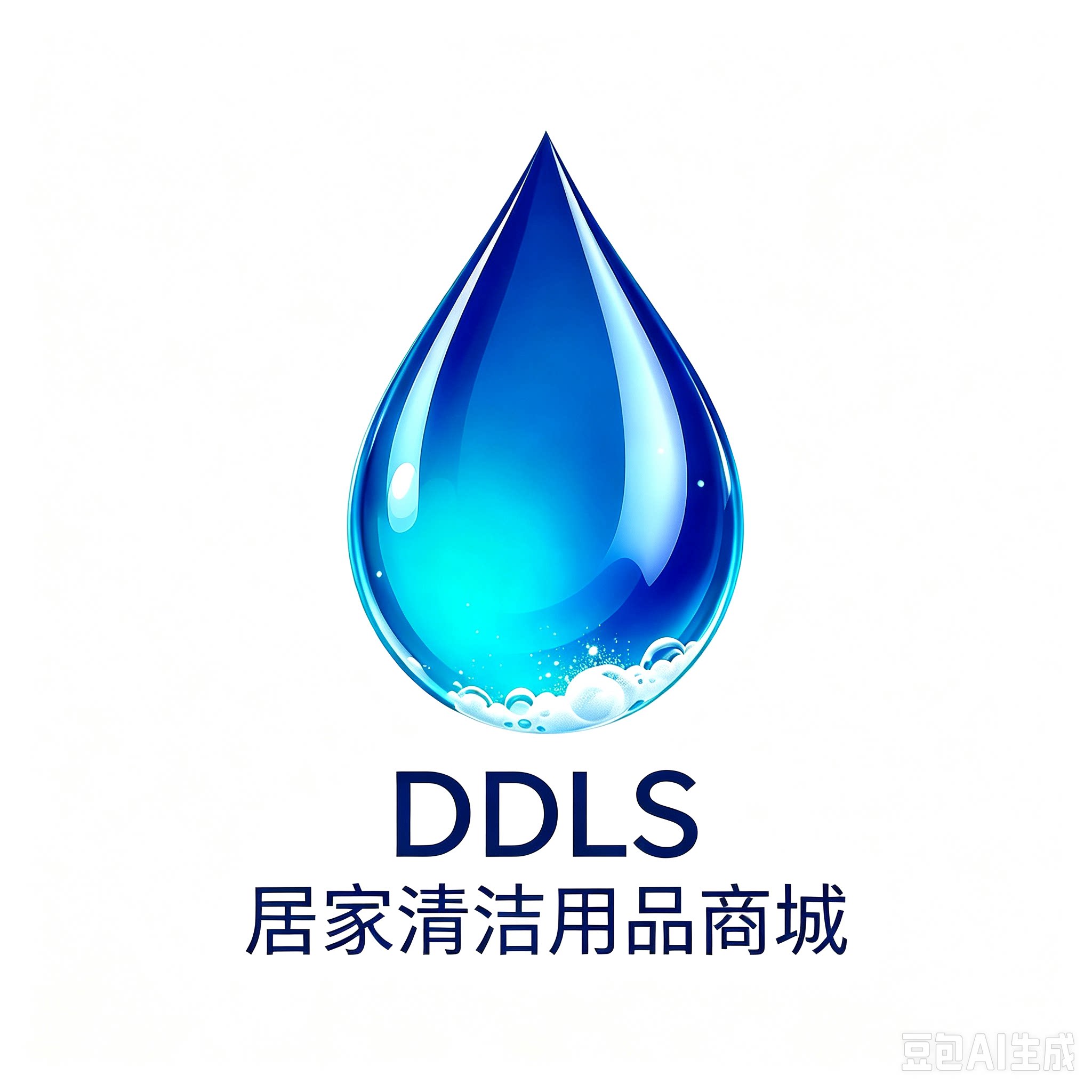 居家清洁用品商城的LOGO