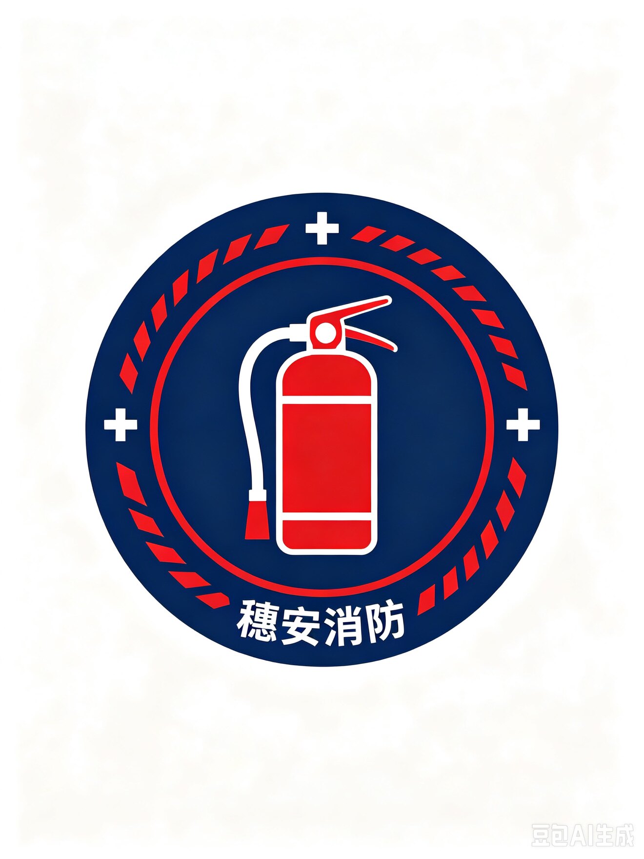 广州市穗安消防器材店的LOGO