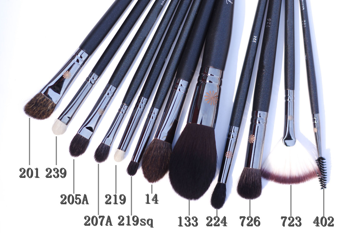 Recommended 133224 bulk powder brushed eye shadow brush nasal shadow brush blush grey sage hair makeup brush
