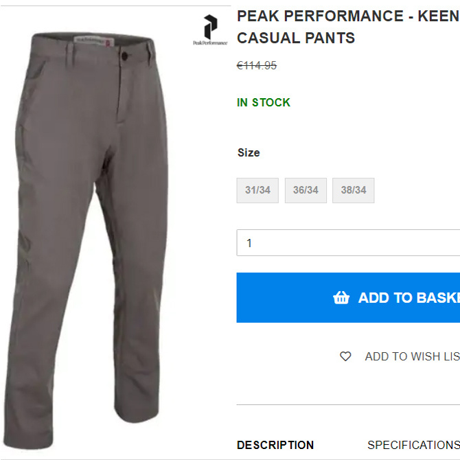 Y4 Six Three Swedish Outdoor Pe@K Performance Golf Series Casual Pants Men's Chino Y4 Six Three Swedish Outdoor Pe@K Performance Golf Series Casual Pants Men's Chino
