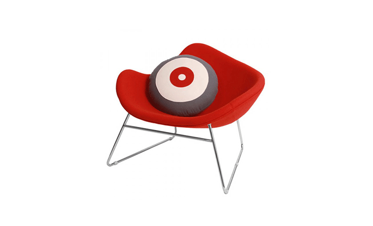 JuLanMake thiết kế sáng tạo đồ nội thất K2 LOUNGE CHAIR cashmere ghế chụp ảnh nghệ thuật - Đồ nội thất thiết kế sofa phòng khách