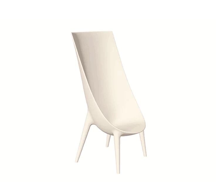 JuLanMake thiết kế nội thất sáng tạo OUTIN ARMCHAIR truy cập ghế bành Ghế phòng chờ lưng cao - Đồ nội thất thiết kế