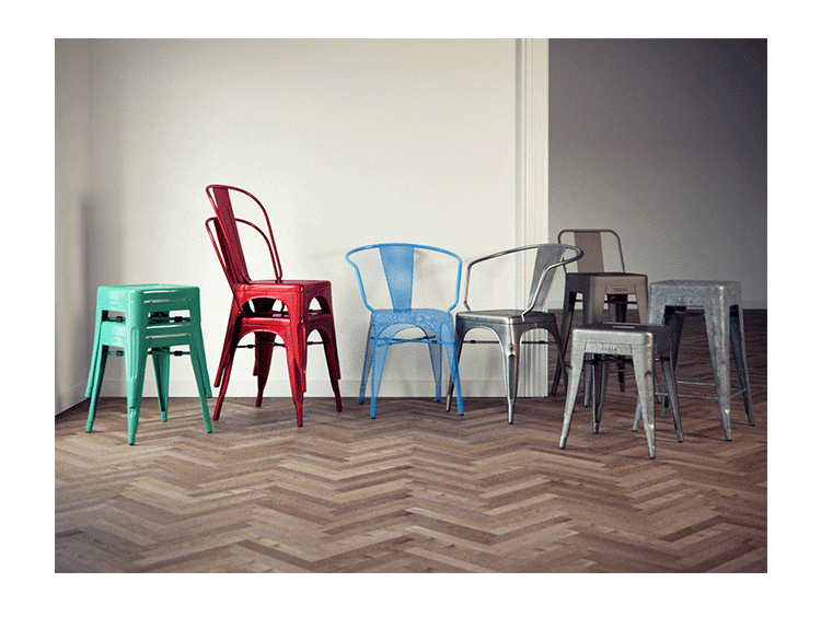 JuLanMake phong cách công nghiệp Đồ nội thất thiết kế sáng tạo TOLIX MINI STOOL mini retro bar ngắn - Giải trí / Bar / KTV