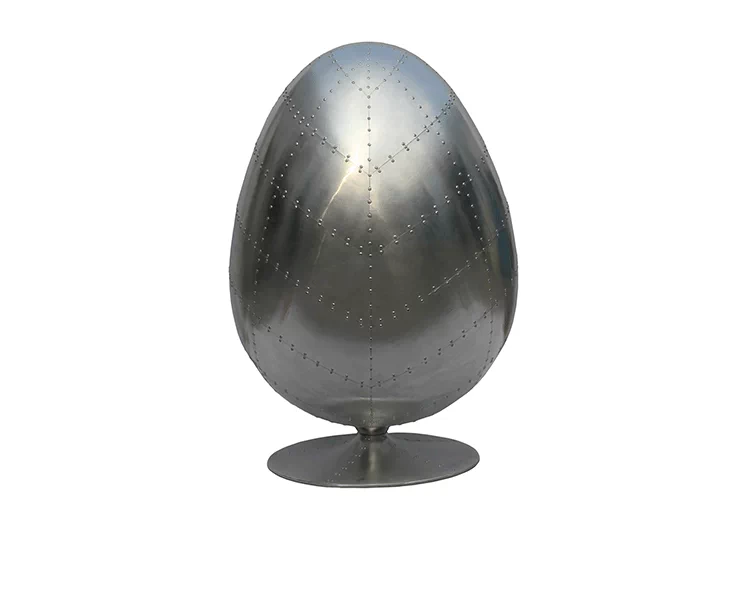 JuLanMake thiết kế nội thất theo phong cách công nghiệp SPITFIRE EGG POD CHAIR ghế nhôm không gian - Đồ nội thất thiết kế ghế văn phòng