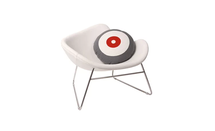 JuLanMake thiết kế sáng tạo đồ nội thất K2 LOUNGE CHAIR cashmere ghế chụp ảnh nghệ thuật - Đồ nội thất thiết kế ghế xoay