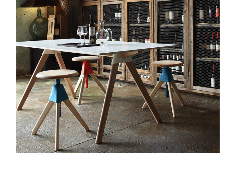 JuLanMake thiết kế nội thất cổ điển TOM - JERRY STOOL vẽ studio giải trí thanh phân - Giải trí / Bar / KTV