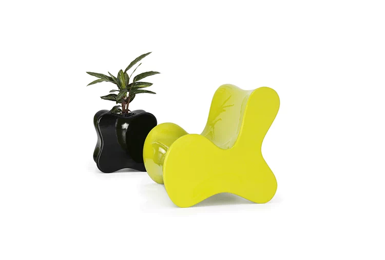 JuLanMake thiết kế nội thất sáng tạo DOUX LOUNGE CHAIR ghế phòng chờ người yêu sofa ngoài trời - Đồ nội thất thiết kế ghế băng gỗ