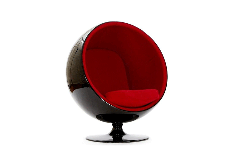 JuLanMake thiết kế nội thất cổ điển BALL CHAIR bóng ghế nhập khẩu FRP phong cách giải trí ghế tựa - Đồ nội thất thiết kế ghế tựa bệt