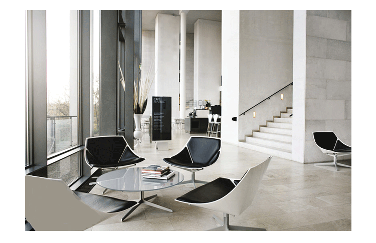 JuLanMake thiết kế nội thất ghế không gian SPACE CHAIR Ý nhập khẩu ghế không gian flannel - Đồ nội thất thiết kế ghế cafe