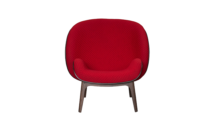 Kluang thiết kế sáng tạo đồ nội thất ôm ghế bành ôm ghế bành vải ngắn ghế sofa gỗ