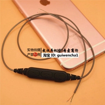 Freezing point diy repair new Bluetooth headset cable with wire control sports headset DIY semi-finished cable