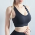 Hỗ trợ sức mạnh cao chống sốc thoáng khí làm đẹp trở lại đồ lót thể thao tập thể dục áo ngực tập hợp chạy áo ngực yoga nữ - Đồ lót thể thao bộ quần áo tập gym nữ Đồ lót thể thao
