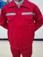 Весна и осенний китайский красный утолщенный стиль (без вышивки на груди)