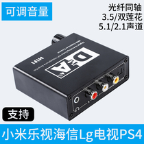  Optical fiber coaxial mutual conversion converter SPDIF coaxial to optical fiber Optical audio amplifier Xiaomi Hisense TV