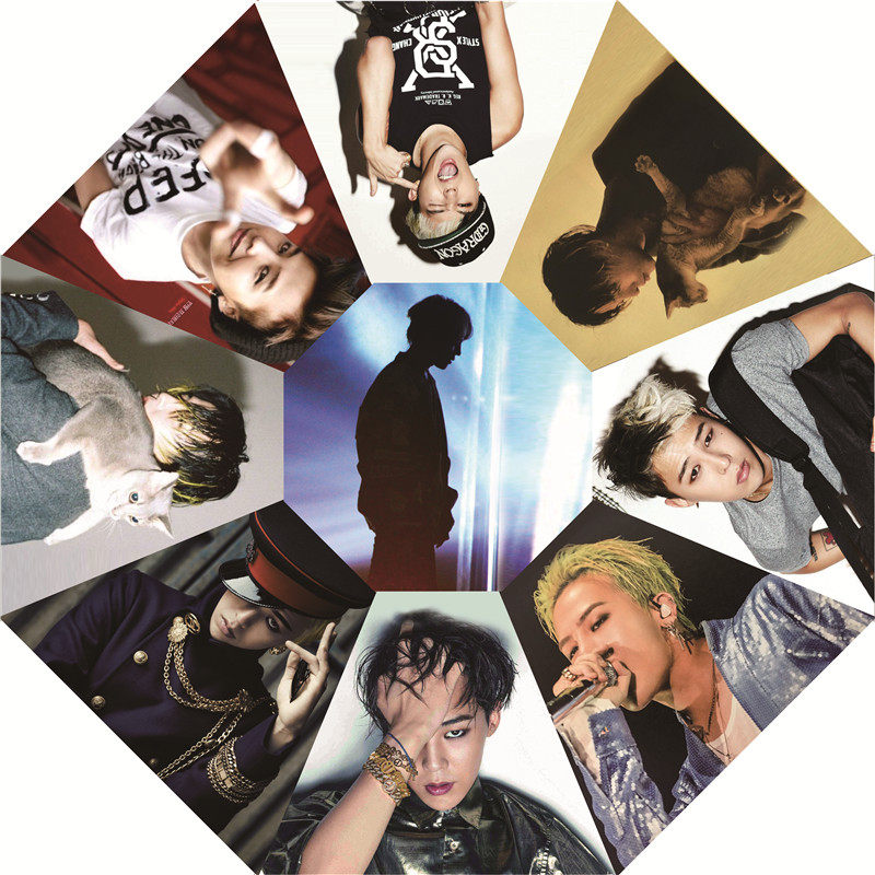 Quan Zhilong Umbrella Vinyl Tri-fold Automatic Sunshade Star Around Douyin Same Custom Umbrella Birthday Gift